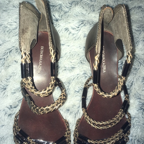 NEW BCBG MaxAzria Strappy Sandals - Picture 6 of 8